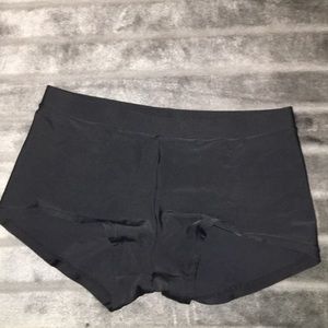 Black bathing suit bottoms